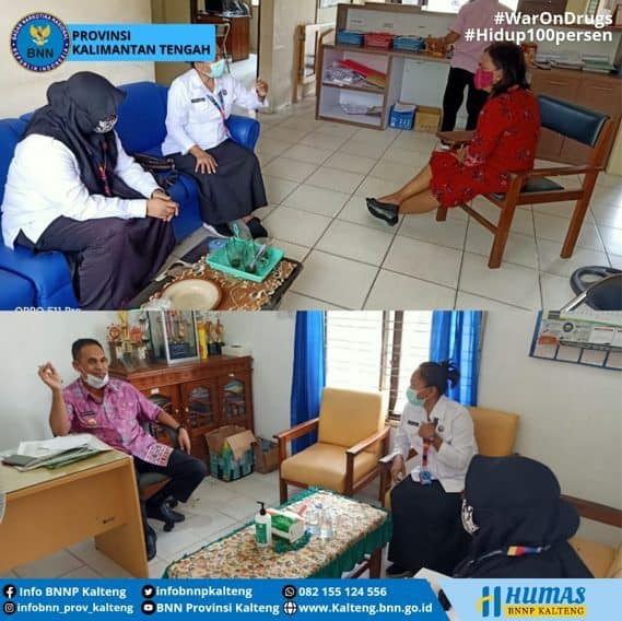 BNNP Kalteng lakukan Koordinasi terkait pembentukan Agen Pemulihan (AP) di Kelurahan Sabarau dan Kereng Bengkirai BNNP Kalteng lakukan Koordinasi terkait pembentukan Agen Pemulihan (AP) di Kelurahan Sabarau dan Kereng Bengkirai