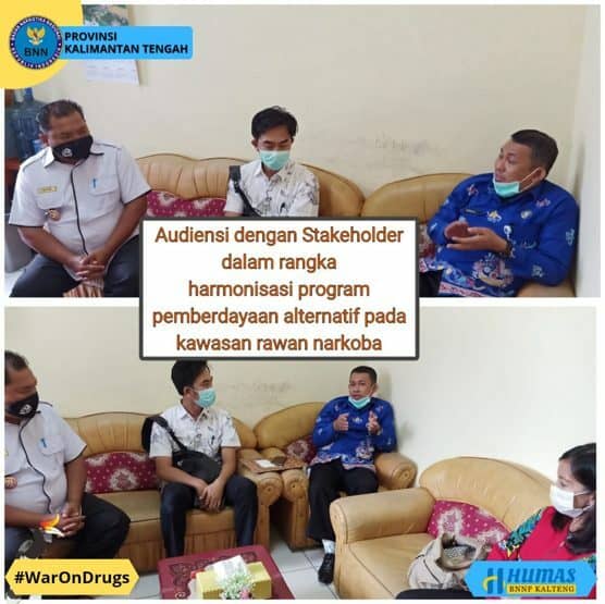 Audiensi Dengan Stakeholder Dalam Rangka Harmonisasi Program Pemberdayaan Alternatif Pada Kawasan Rawan Narkoba