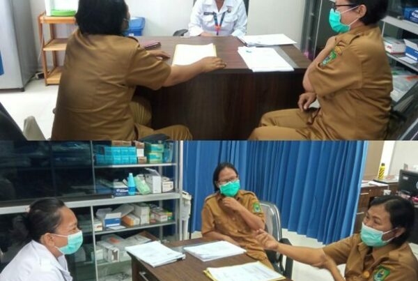 Koordinasi dan penyerahan berkas usulan IPWL dari RSUD Dr. H. Soemarno Sosroatmojo Kabupaten Kapuas