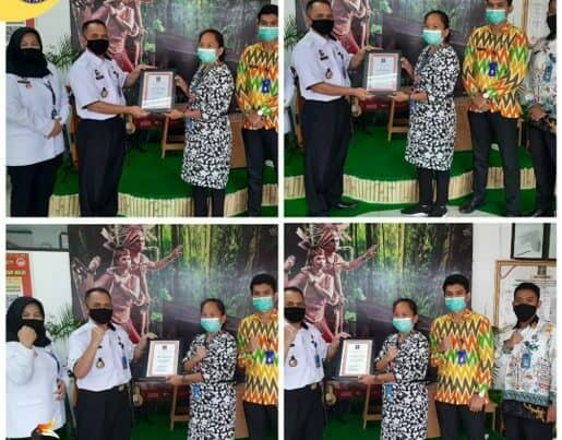 BNNP Kalteng mendapatkan Piagam Penghargaan dari Kemenkumham Kalimantan Tengah