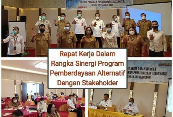 Kegiatan Rapat Kerja dalam Rangka Sinergi Program Pemberdayaan Alternatif dengan Stakeholder