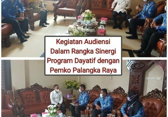 Kegiatan Audiensi dalam Rangka Sinergi Program Pemberdayaan Alternatif dengan Pemerintah Kota Palangka Raya