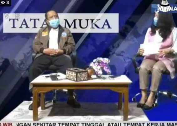 BNNP Kalimantan Tengah melakukan penyebaran informasi dan edukasi P4GN melalui stasiun televisi Jurnal TV