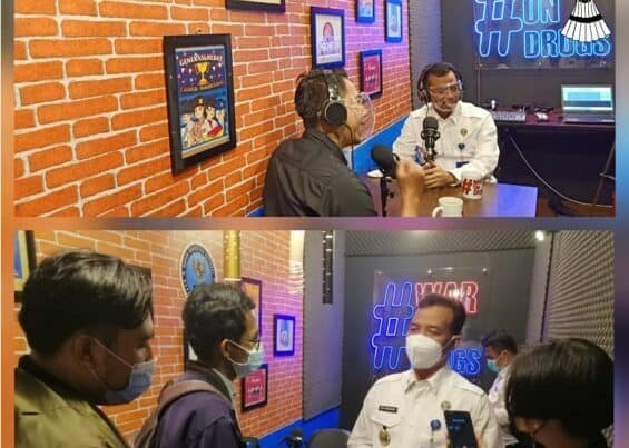 BNNP Kalteng Launching Podcast BISIK TENA