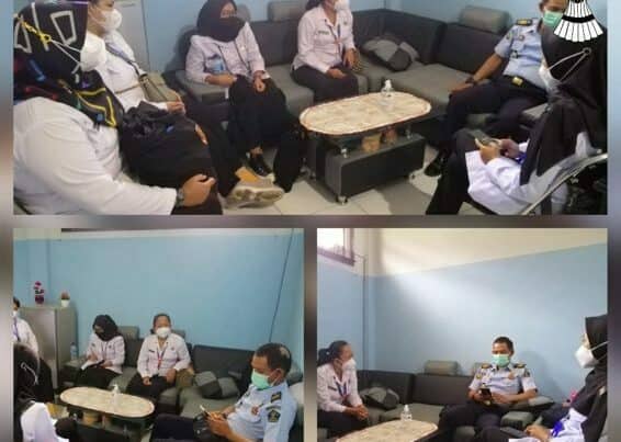 BNNP Kalteng melakukan koordinasi di Lapas Kelas IIA Kasongan mengenai kegiatan konseling yang akan diadakan