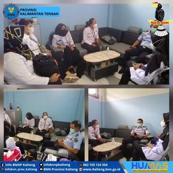 BNNP Kalteng melakukan koordinasi di Lapas Kelas IIA Kasongan mengenai kegiatan konseling yang akan diadakan BNNP Kalteng melakukan koordinasi di Lapas Kelas IIA Kasongan mengenai kegiatan konseling yang akan diadakan
