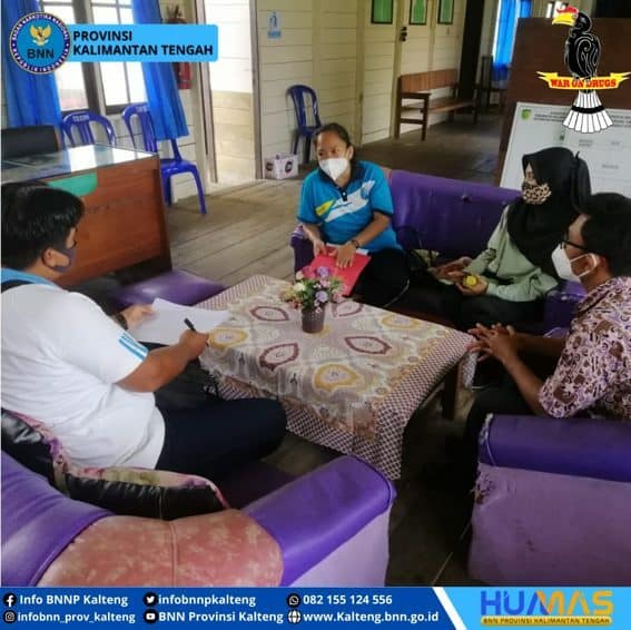 BNNP Kalteng lakukan Koordinasi Terkait Kegiatan Intervensi Berbasis Masyarakat Waktu dan Tempat: