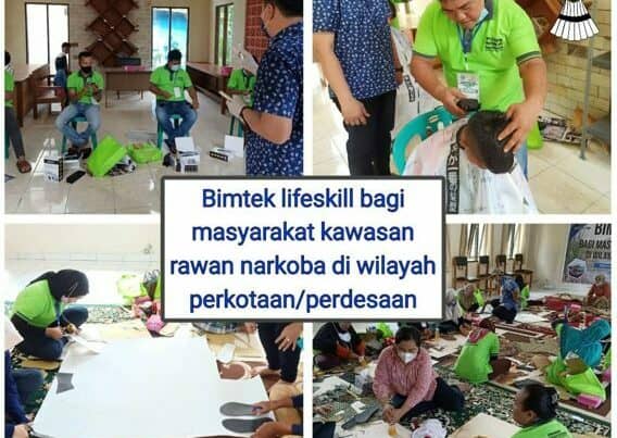 Kegiatan Bimtek Lifeskill Bagi Masyarakat Kawasan Rawan Narkoba Di Wilayah Perkotaan/Perdesaan
