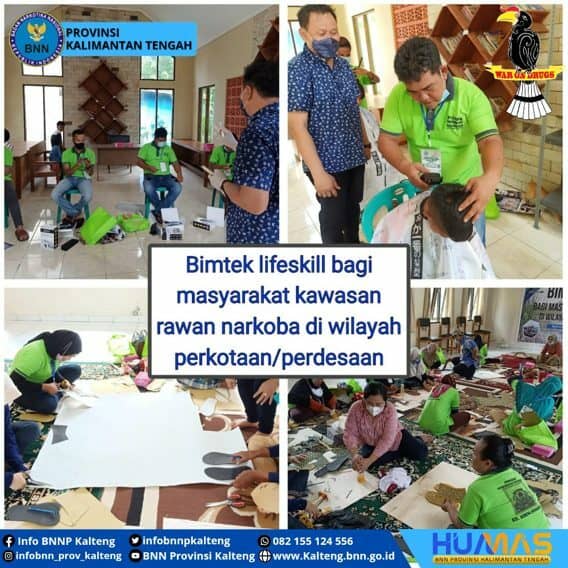 Kegiatan Bimtek Lifeskill Bagi Masyarakat Kawasan Rawan Narkoba Di Wilayah Perkotaan/Perdesaan