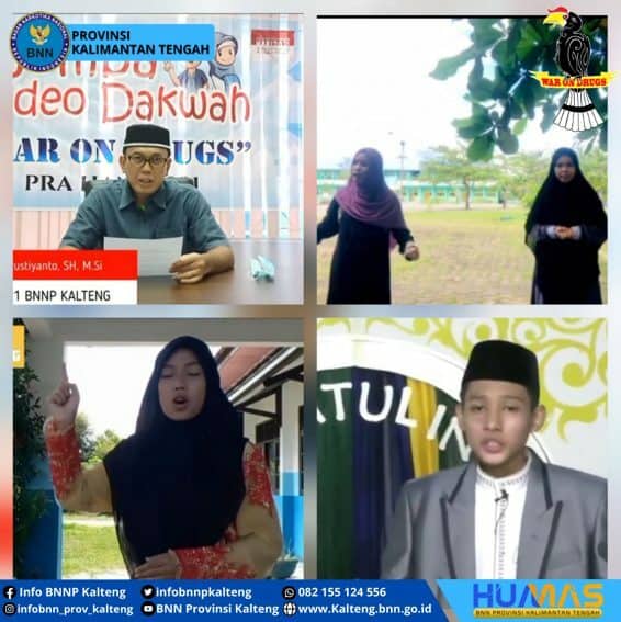 Lomba Video Dakwah “War On Drugs” Dalam Rangka Pra Hari Anti Narkotika Internasional Tahun 2021