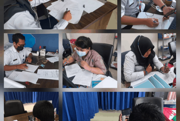 Konseling WBP Lapas Narkotika Kelas IIA Kasongan Secara Virtual oleh BNNP Kalteng