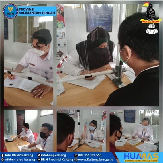 Kegiatan Asesmen WBP di Lapas Narkotika Kelas II A Kasongan oleh BNNP Kalteng