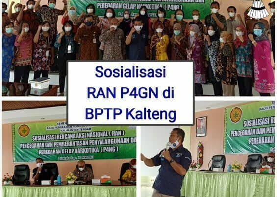 Kegiatan Sosialisasi Rencana Aksi Nasional P4GN sesuai Inpres No 2 Tahun 2020