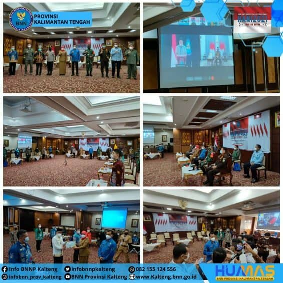 Kegiatan Peringatan Hari Anti Narkotika Internasional (HANI) Tahun 2021