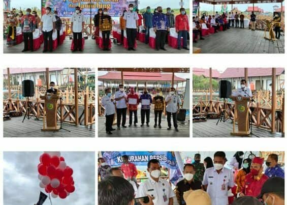 Informasi dan Edukasi Melalui Pagelaran Seni dan Launching Kelurahan Bersinar