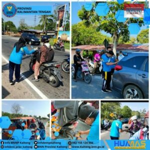 Senam Bersama, Kerja Bakti, Pembagian Leaflet dan Pemasangan Stiker War on Drugs dalam rangka Pra HANI 2021