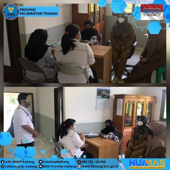 Layanan SIL BNNP Kalimantan Tengah di Kantor Kelurahan Pahandut Seberang
