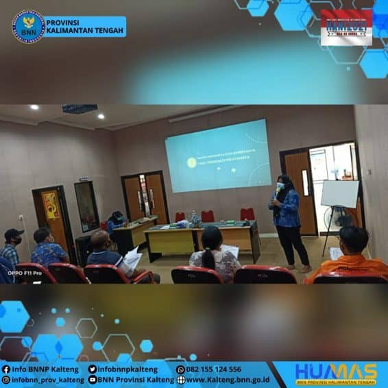 Kegiatan Bimbingan Teknis Petugas Intervensi Berbasis Masyarakat (IBM) BNN Kota Palangka Raya