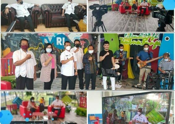 Menghadiri Kegiatan TVRI Kalteng, Program Dialog Pagi Tema “Narkoba Musuh Bersama” dalam rangka Pasca HANI 2021