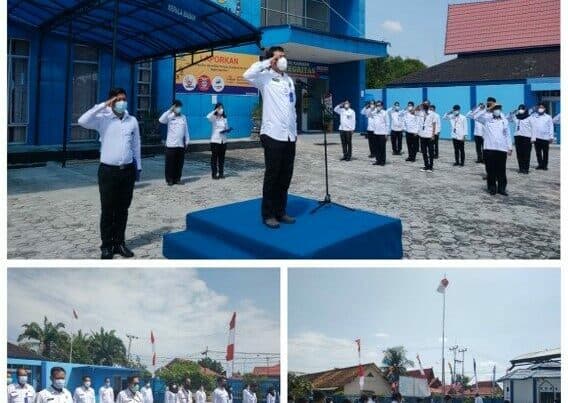 BNNP Kalteng Laksanakan Apel Pagi sesuai SE Kepala BNN RI nomor 58 dan 72 tentang pelaksanaan apel pagi
