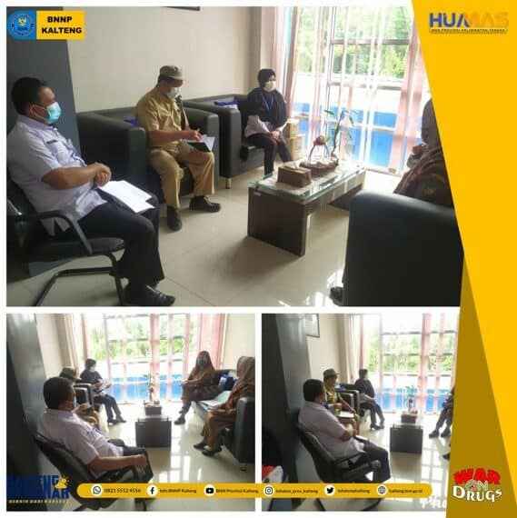 Kunjungan Kerja Sekretaris Badan Kesbangpol Kabupaten Barito Utara