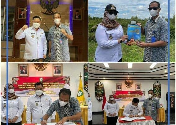 Penandatanganan Nota Kesepahaman antara BNNP Kalteng dengan Pemerintah Kabupaten Kotim serta Sosialisasi Bahaya Narkoba