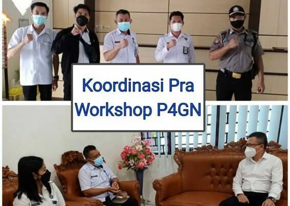 Koordinasi dalam Rangka Pra Workshop Penggiat P4GN