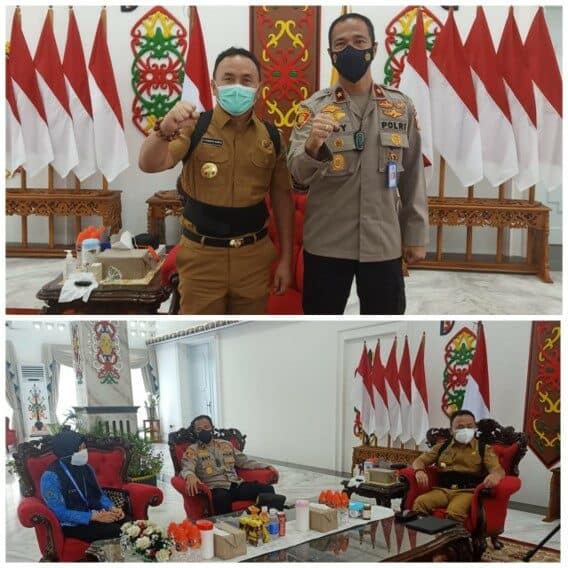 Kunjungan Kerja dan Silaturahmi Kepala BNNP Kalteng ke Gubernur Prov. Kalimantan Tengah Waktu dan Tempat Pelaksanaan