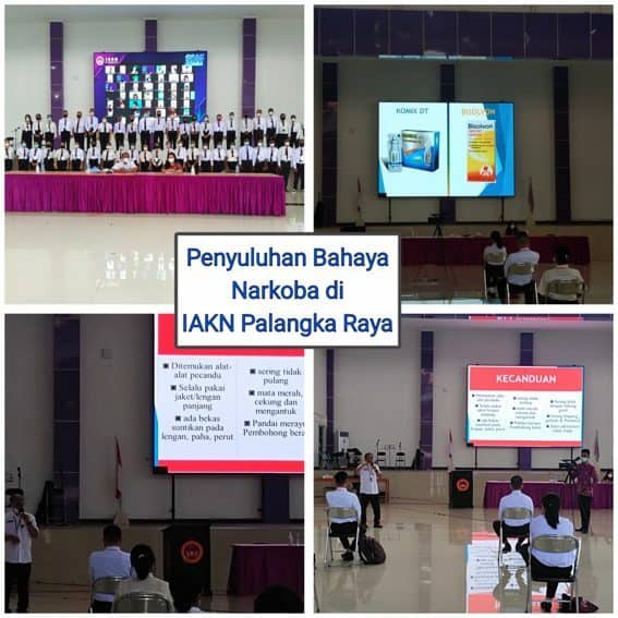 Orientasi Pengenalan Akademik Kampus (OPAK) Penyuluhan Bahaya Narkoba Bagi Mahasiswa Baru IAKN Palangka Raya Orientasi Pengenalan Akademik Kampus (OPAK) Penyuluhan Bahaya Narkoba Bagi Mahasiswa Baru IAKN Palangka Raya