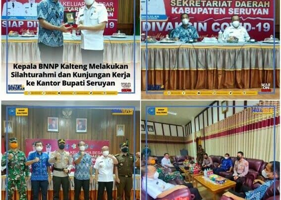 Kunjungan Kerja dan Sosialisasi Kepala BNNP Kalteng ke Pemerintah Kabupaten Seruyan