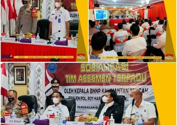 Silahturahim dan Sosialisasi Tim Asesmen Terpadu di Polres Kotawaringin Barat