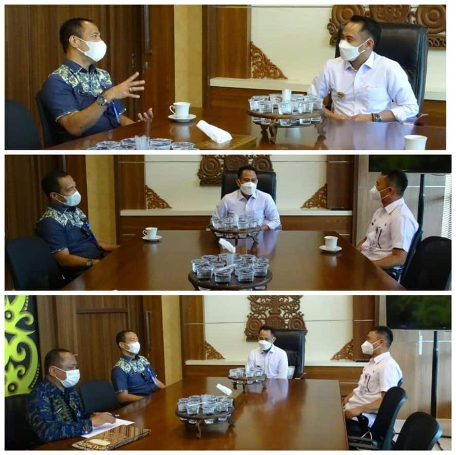 Kunjungan Kerja dan Silaturahmi Kepala BNNP Kalimantan Tengah ke Walikota Palangka Raya