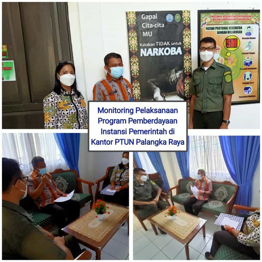 Monitoring Pelaksanaan Program Pemberdayaan Instansi Pemerintah Monitoring Pelaksanaan Program Pemberdayaan Instansi Pemerintah