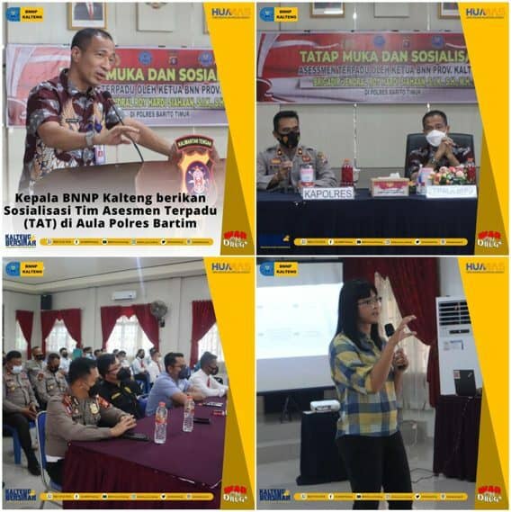 Silahturahmi dan Sosialisasi Asesmen Terpadu di Polres Bartim Silahturahmi dan Sosialisasi Asesmen Terpadu di Polres Bartim