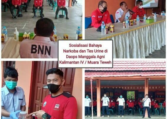 Kegiatan Penyuluhan Bahaya Narkoba dan Deteksi Dini Melalui Tes Urine