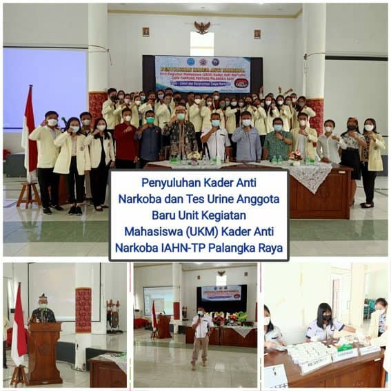 Penyuluhan Bahaya Narkoba Bagi Kader Anti Narkoba dan Tes Urine Anggota Baru UKM Kader Anti Narkoba IAHN TP Palangka Raya Penyuluhan Bahaya Narkoba Bagi Kader Anti Narkoba dan Tes Urine Anggota Baru UKM Kader Anti Narkoba IAHN TP Palangka Raya