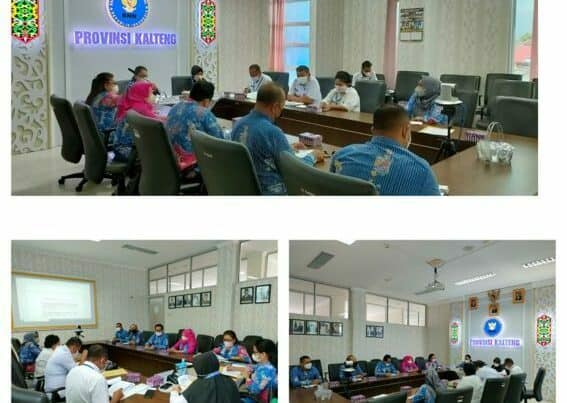 Rapat Kerja Kepala Badan Kesbangpol Kabupaten Barito Utara beserta jajaran