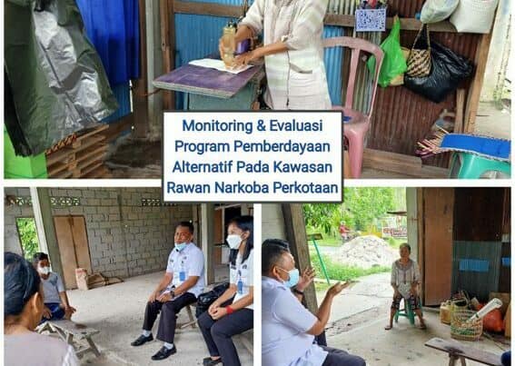 Monitoring & Evaluasi Program Pemberdayaan Alternatif Pada Kawasan Rawan Narkoba Perkotaan/Perdesaan