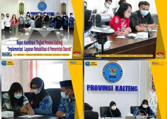 Rapat Koordinasi Tingkat Provinsi BNNP Kalimantan Tengah
