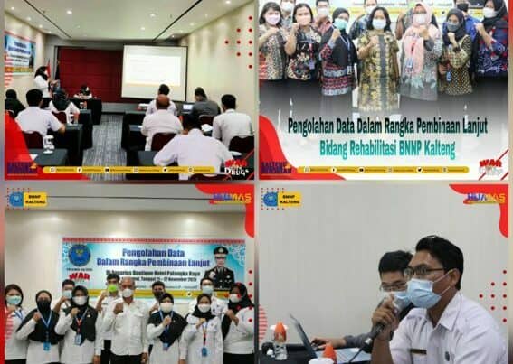 Kegiatan Pengolahan Data Dalam Rangka Pembinaan Lanjut Bidang Rehabilitasi BNNP Kalimantan Tengah Kegiatan Pengolahan Data Dalam Rangka Pembinaan Lanjut Bidang Rehabilitasi BNNP Kalimantan Tengah