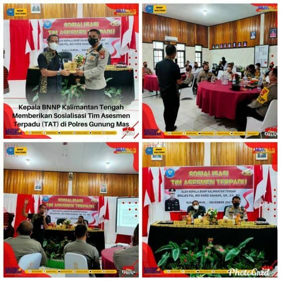 Kegiatan Sosialisasi Asesmen Terpadu di Polres Gunung Mas
