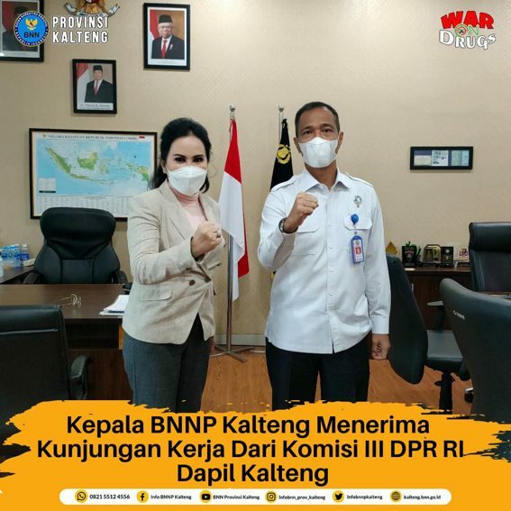 Kunjungan Kerja Komisi III DPR RI Dapil Kalteng