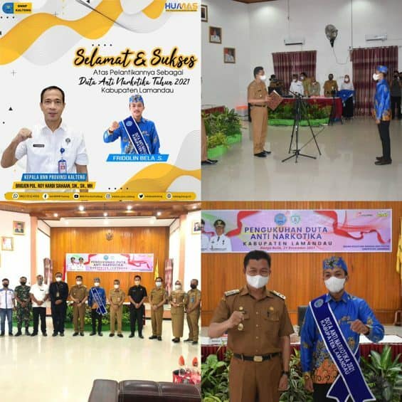 Pengukuhan Duta Anti Narkotika Kabupaten Lamandau Tahun 2021 Secara Virtual Pengukuhan Duta Anti Narkotika Kabupaten Lamandau Tahun 2021 Secara Virtual