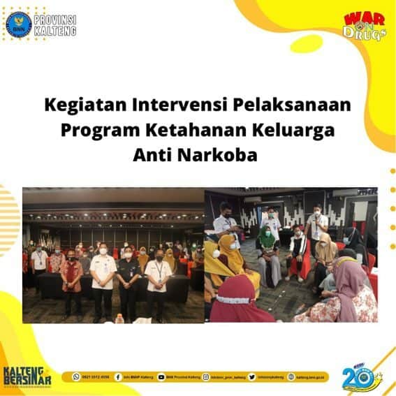 Kegiatan Intervensi Pelaksanaan Program Ketahanan Keluarga Anti Narkoba Ke-I