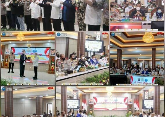 Kegiatan Rapat Dengar Pendapat Komisi III DPR RI Dengan Kapolda Kalteng dan Ka BNNP Kalteng