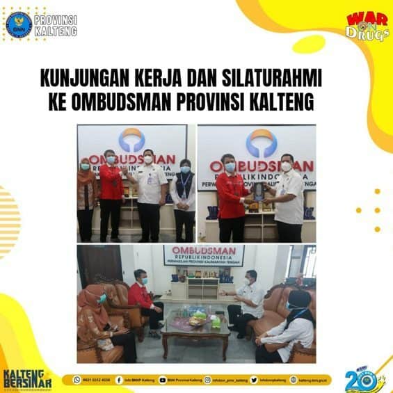 Kunjungan Kerja & Silaturahmi Ombusdman Provinsi Kalteng