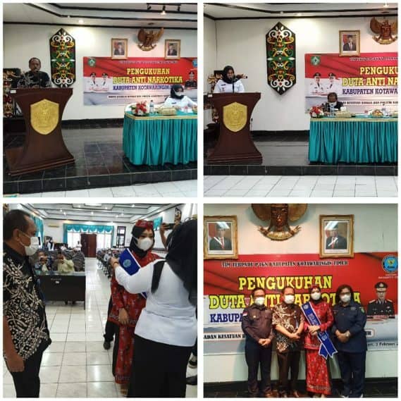 Pengukuhan Duta Anti Narkotika Kabupaten Kotawaringin Timur Pengukuhan Duta Anti Narkotika Kabupaten Kotawaringin Timur