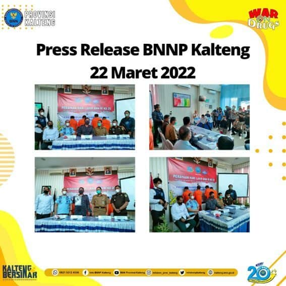 Press Release BNNP KALTENG Press Release BNNP KALTENG
