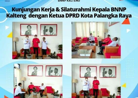Kunjungan Kerja Dan Silaturahmi Kepala BNNP Kalteng Dengan Ketua DPRD Kota Palangka Raya