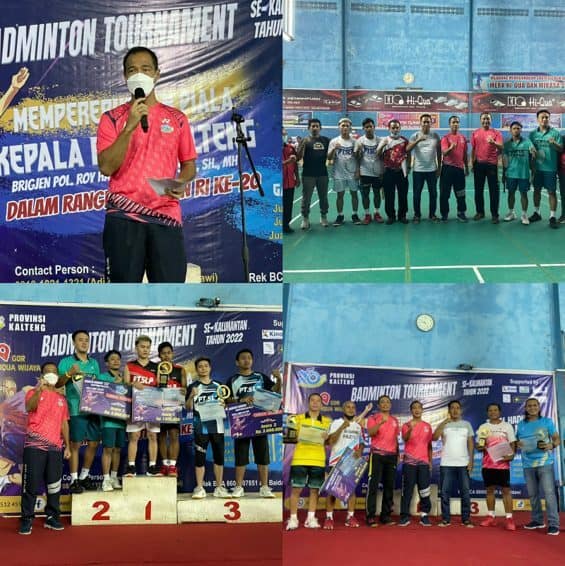 Penutupan Badminton Tournament Piala Kepala BNNP Kalteng